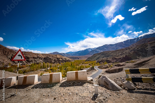 Leh city is a town in the Leh district of the Indian state of Jammu and Kashmir. It was the capital of the Himalayan kingdom of Ladakh.   © czchampz