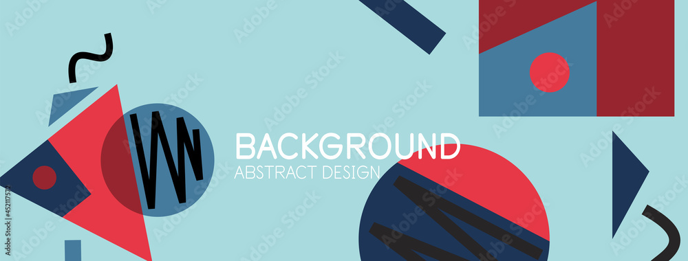 Abstract background with blocks, lines, geometric shapes. Techno or business concept for wallpaper, banner, background, landing page Abstract background with blocks, lines, geometric shapes. Techno or business concept for wallpaper, banner, background, landing page