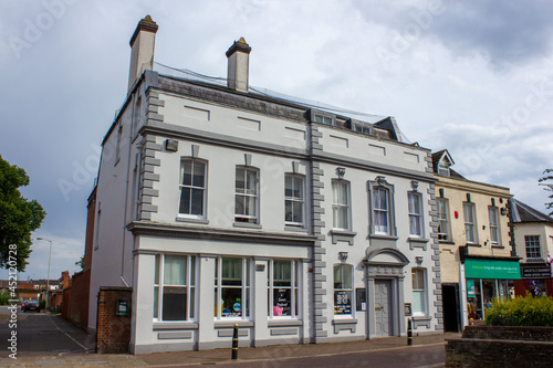 Photography Old building in Market Square Rugeley town Staffordshire UK