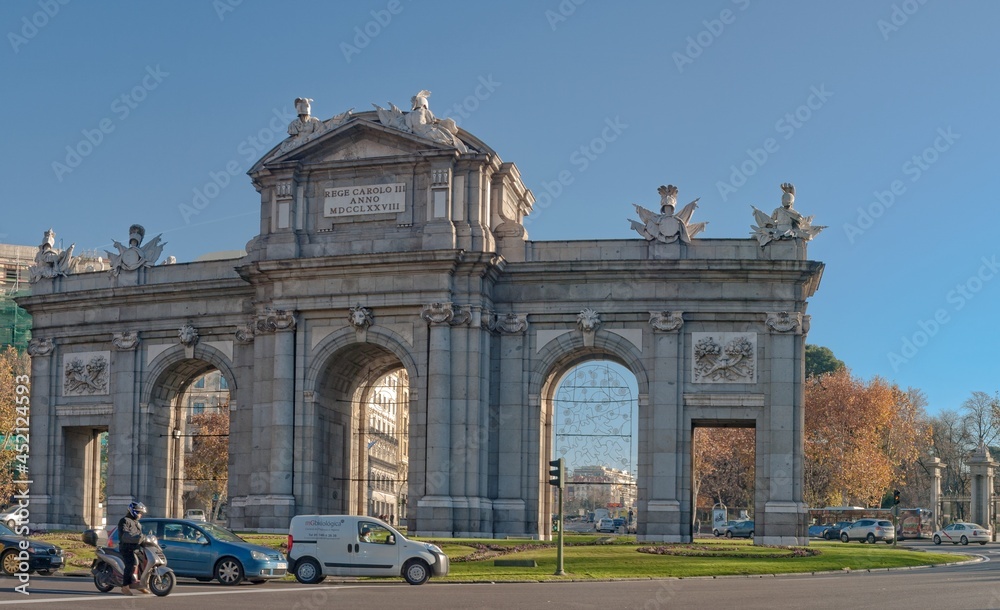 La Puerta de Alcalá, Madrid, Spain