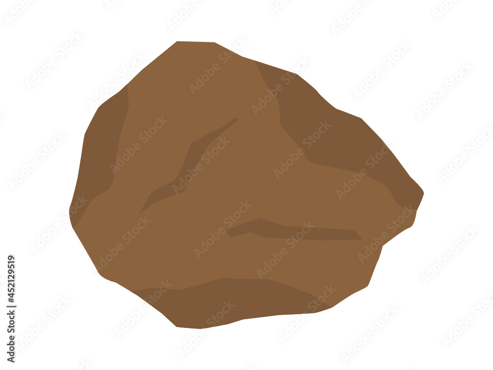 Brown mudstone specimen. Sedimentary rock sample isolated on white background. Brown mudstone specimen. Sedimentary rock sample isolated on white background.