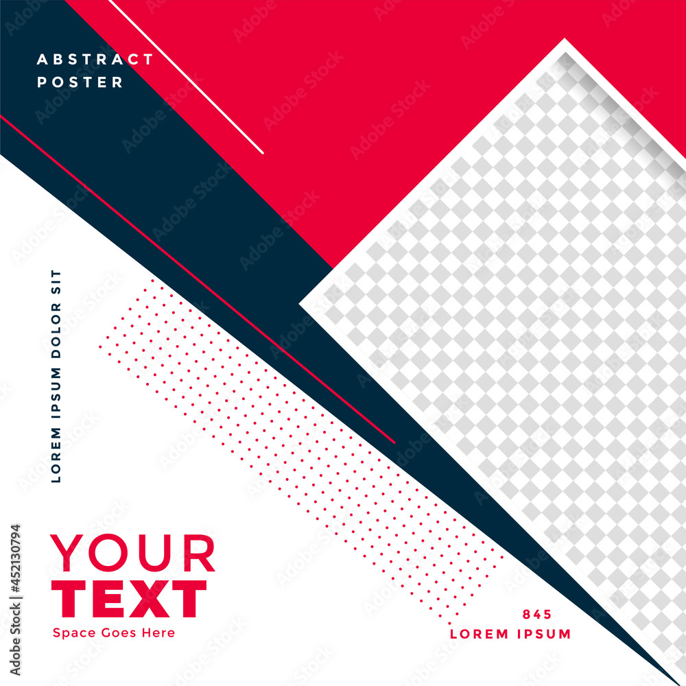 geometric style social media post banner design geometric style social media post banner design