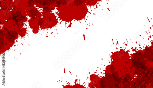 abstract ink splatter or blood stain texture background