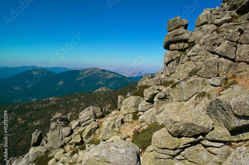 góry krajobraz widok natura niebo niebieskie rośliny © Piotr