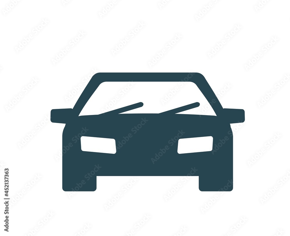 Vector illustration of the logo, car icon.
