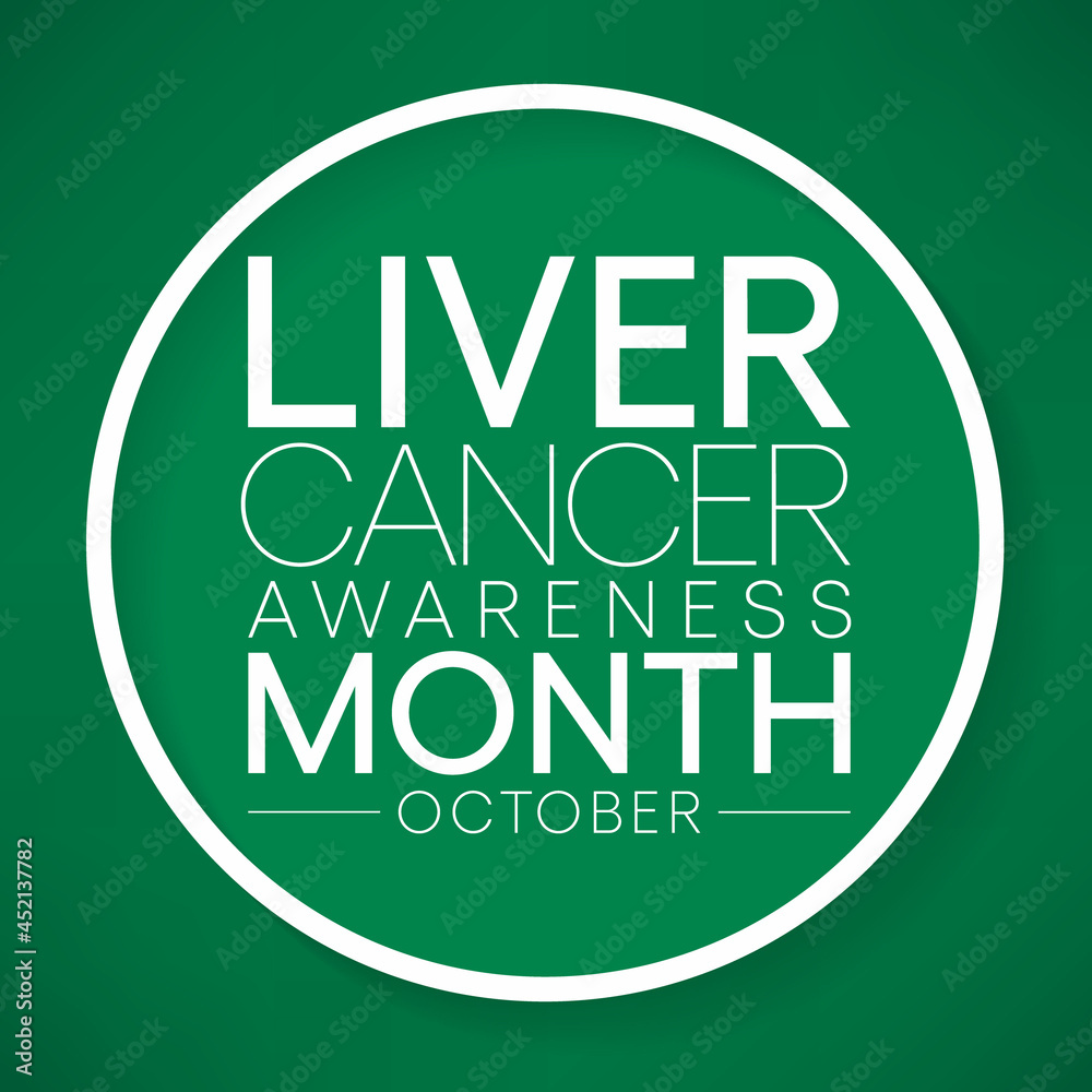 Liver Cancer awareness month is observed every year in October, cancer can sometimes start in liver or spread from another organ. Vector illustration Liver Cancer awareness month is observed every year in October, cancer can sometimes start in liver or spread from another organ. Vector illustration