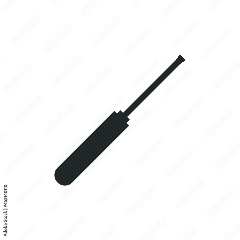 screwdriver symbol isolated vector icon screwdriver symbol isolated vector icon