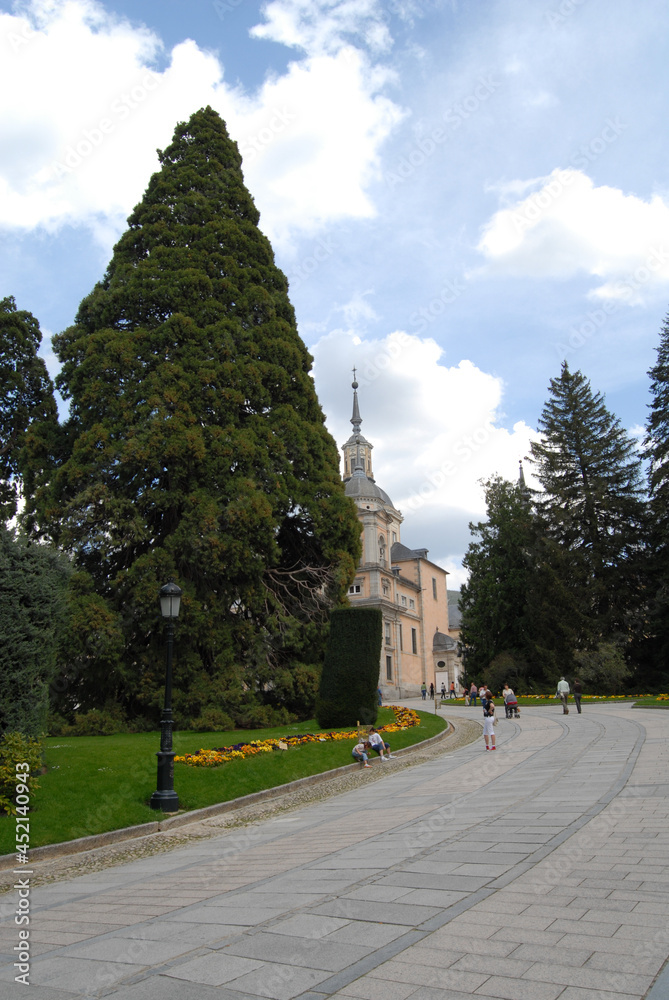 la granja de San idelfonso. segovia. España la granja de San idelfonso. segovia. España