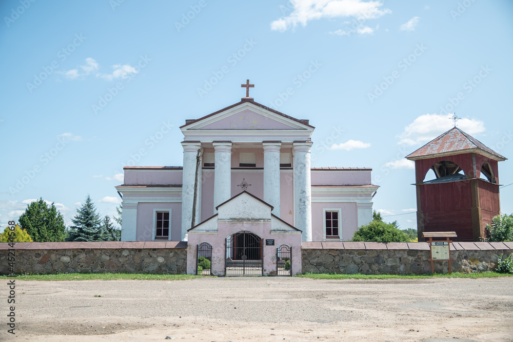 Church of St. Stanislav of the 19th century. Dolginovo