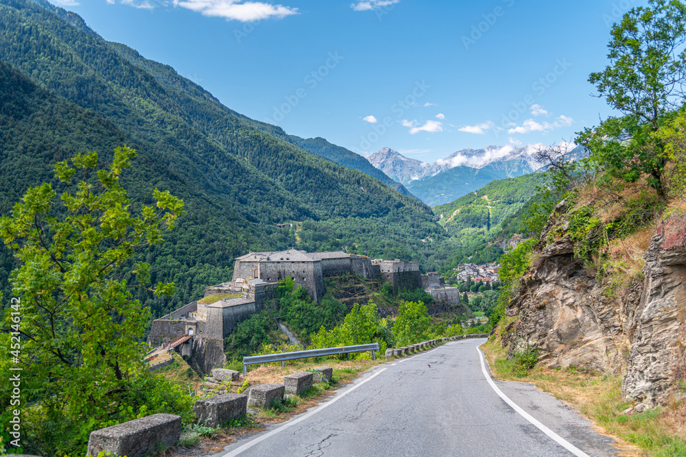 The Exilles Fort is a fortified complex in the Susa Valley, Metropolitan City of Turin, Piedmont, northern Italy