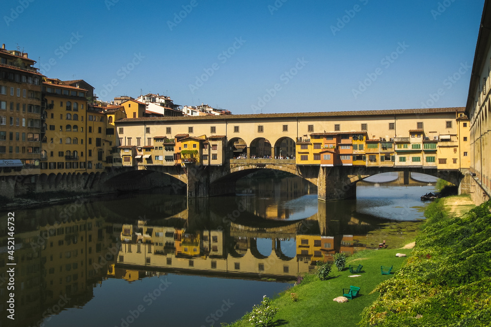 One of the old bridges in Florence