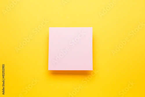 Blank letterhead on colored background. Blank sheet of paper for business and advertising. Blank form, mockup 