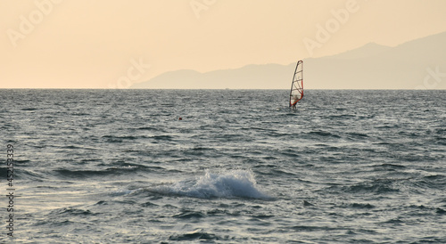 Windsurf on the sea © Stefano