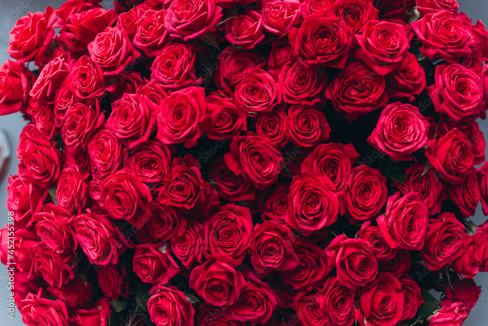 Fototapeta premium Beautiful fresh flowers close up