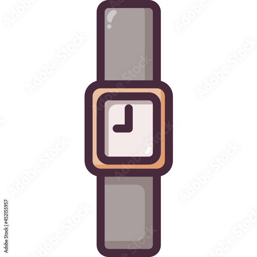 wristwatch line icon