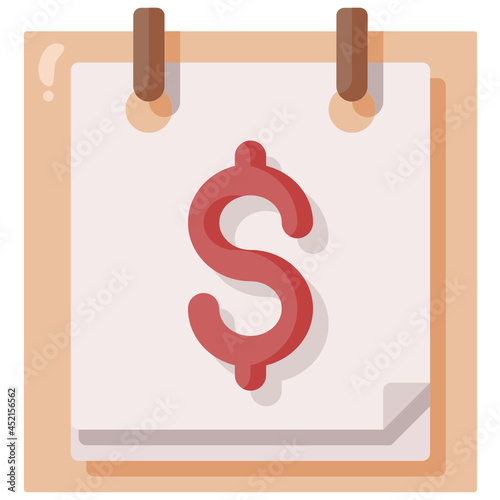 payday flat icon