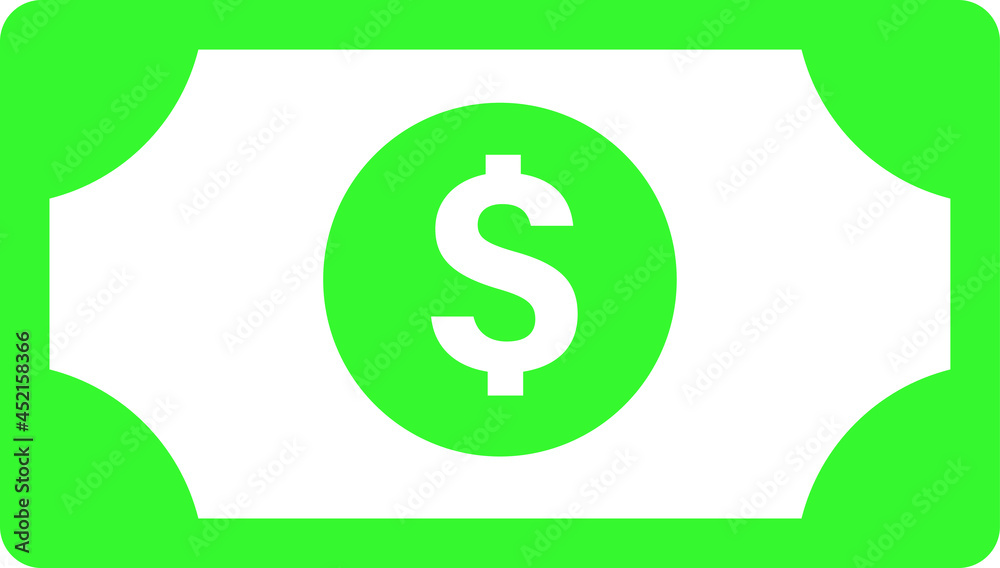 Dollar icon. Money sign isolated, Vector illustration Dollar icon. Money sign isolated, Vector illustration