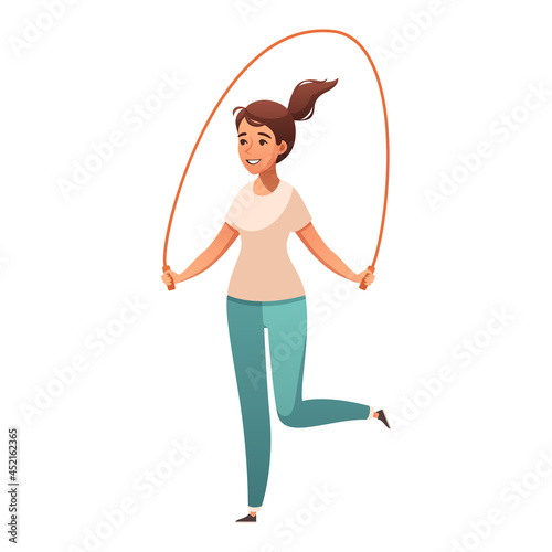 Jump Rope Lifestyle Composition