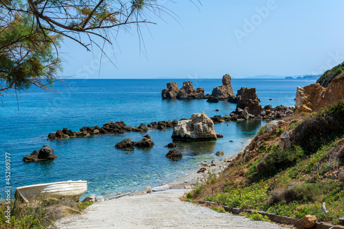 Mourtia Beach, Pelion, Greece photo