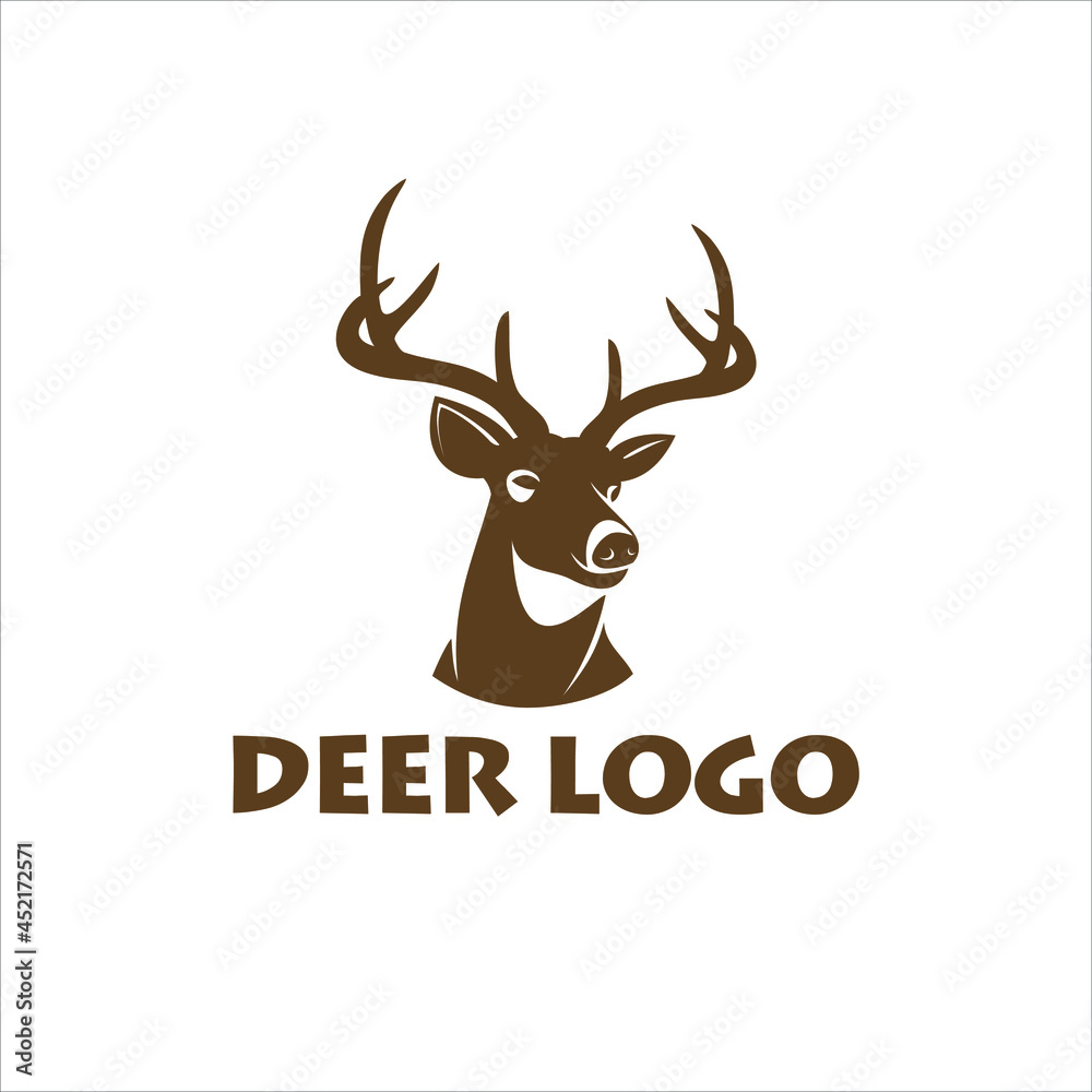 Deer head logo discount