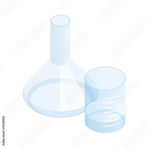 Lab Flask Glass Composition