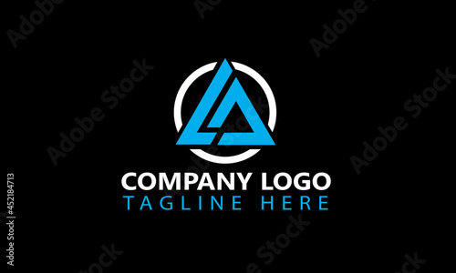 LA INITIAL LOGO DESIGN
