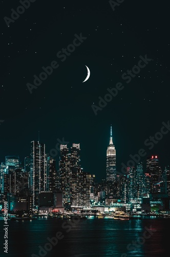 night city skyline