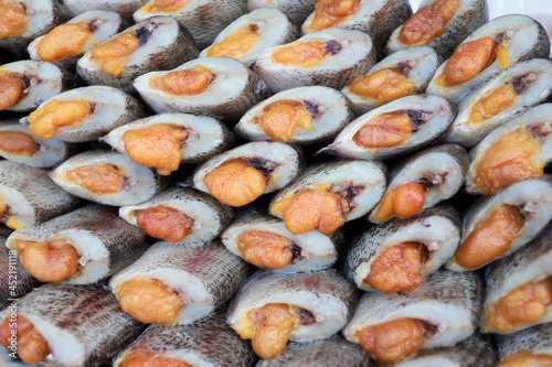 Sun-dried salted fish