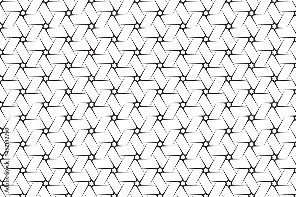Abstract hexagonal seamless pattern design Abstract hexagonal seamless pattern design
