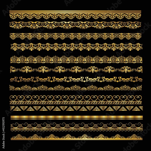 Vector set of decorative elements