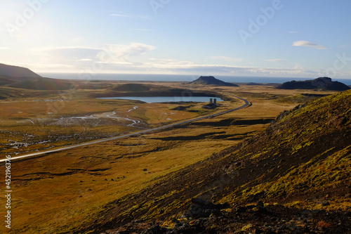 Icelandic Landscape Near Geysers