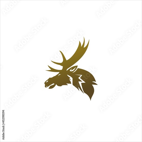 deer logo design vector ilustrasion
