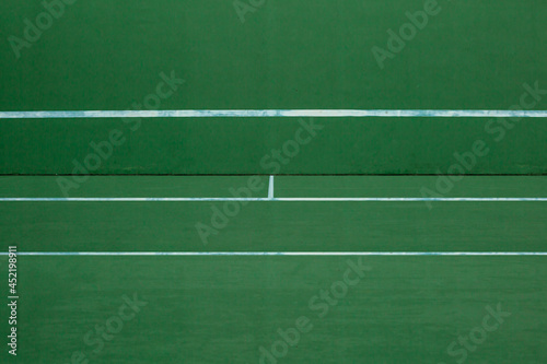 Fototapeta Naklejka Na Ścianę i Meble -  Tennis court backboard tennis use single, Sports background with tennis concept