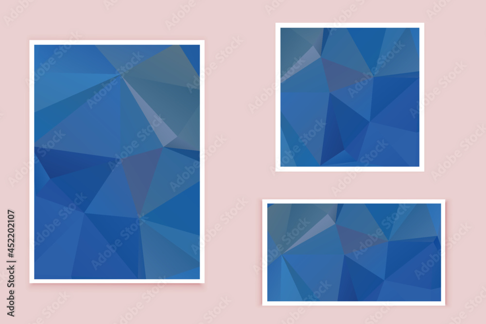 abstract textured polygonal background vector. Blurry triangle design. The pattern can be used for the background.	