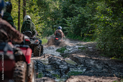 Offroad Buggy / ATV Driving / Extreme Helmet Driving / Dirt, Thickets, Jungle