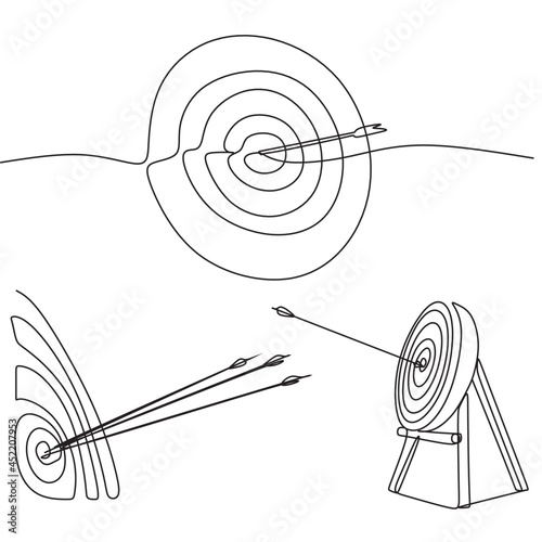 Archery shield line