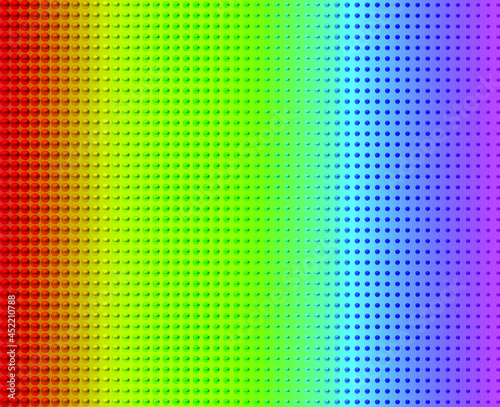 Colorful luxury background with 3D beads. Vector illustration.