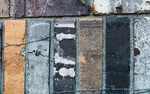 Macro Shot of Brick Wall