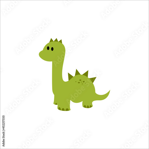 Little Baby Dino Vector Template