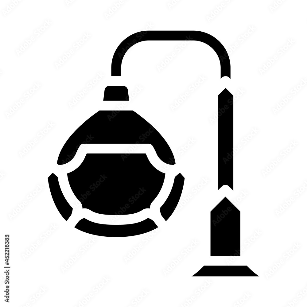hanging furniture glyph icon vector. hanging furniture sign. isolated contour symbol black illustration hanging furniture glyph icon vector. hanging furniture sign. isolated contour symbol black illustration
