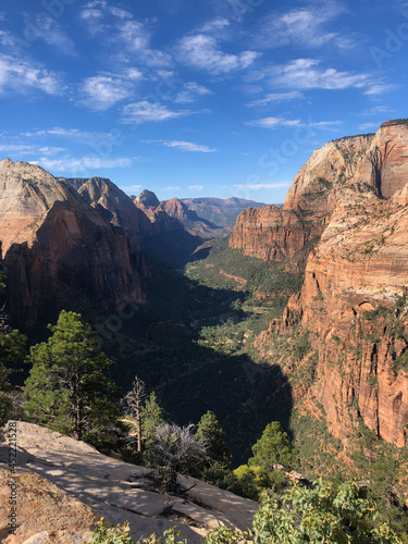 Zion National Park view from Angel's Landing