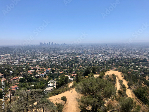 Landscape shot of Los Angeles, USA