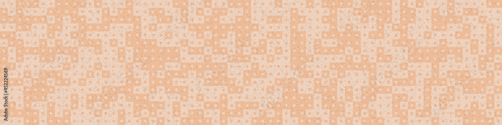 Fototapeta premium Abstract Geometric Pattern generative computational art illustration