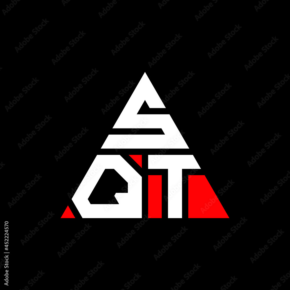 SQT triangle letter logo design with triangle shape. SQT triangle logo design monogram. SQT triangle vector logo template with red color. SQT triangular logo Simple, Elegant, and Luxurious Logo. SQT SQT triangle letter logo design with triangle shape. SQT triangle logo design monogram. SQT triangle vector logo template with red color. SQT triangular logo Simple, Elegant, and Luxurious Logo. SQT