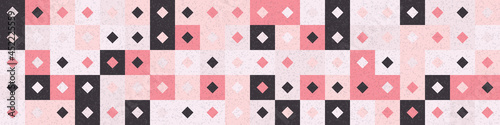 Abstract Geometric Pattern generative computational art illustration