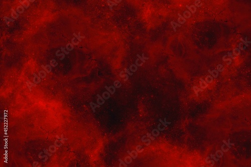 Abstract halloween background with red on black background.
