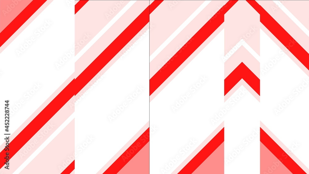 Fototapeta premium Red and grey abstract corporate technology background, 3d rendering abstraction
