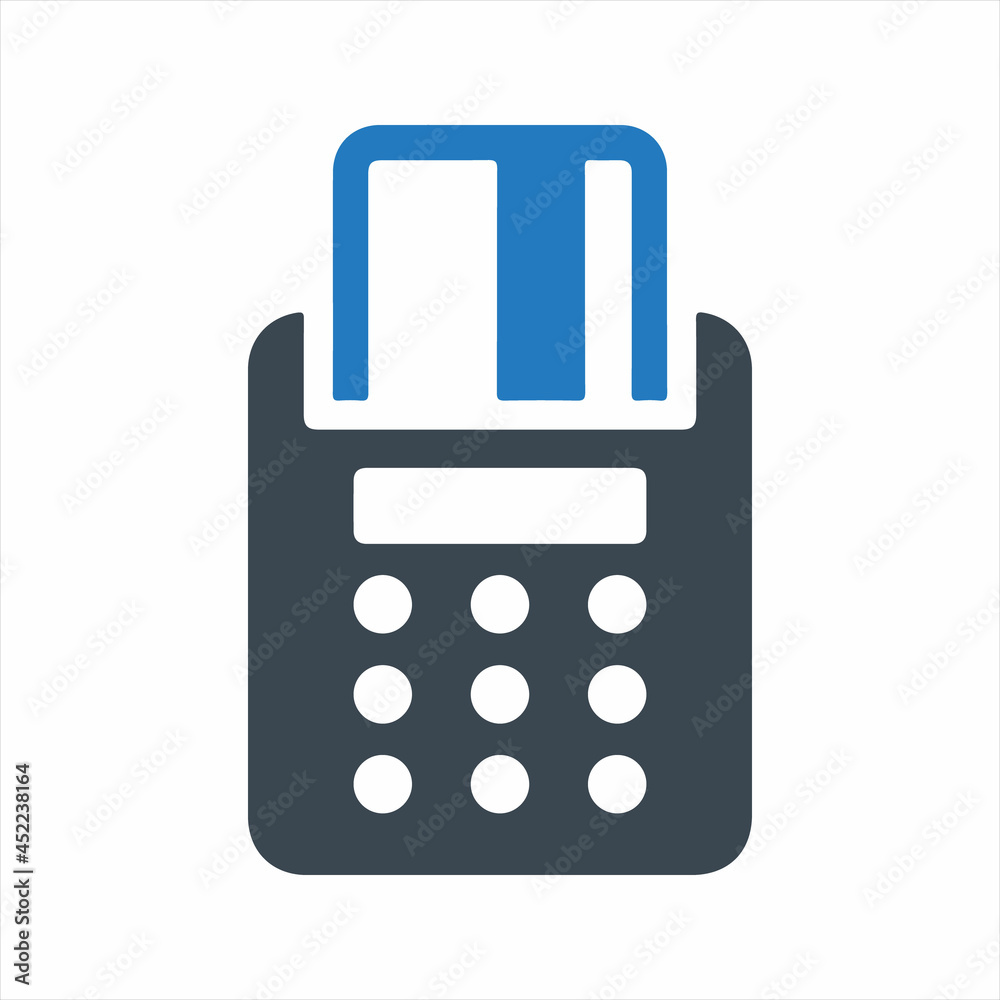 Online banking icon. Vector and glyph Online banking icon. Vector and glyph