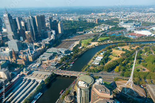 オーストラリアのメルボルンの観光名所を旅行する風景 Scenes from a Trip to Melbourne, Australia © Hello UG