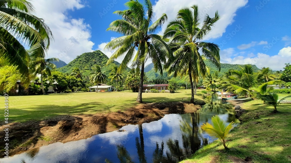 Obraz premium Visage de Teahupoo sur Tahiti